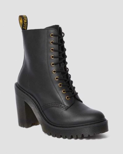 Botas De Tacon Dr Martens Kendra Cuero Para Mujer DR4549J